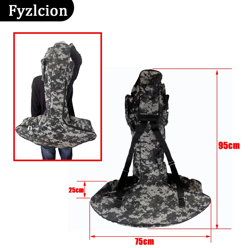 Online Nuevo Portable ligero en forma de T ballesta bolsa funda mochila bolsa arco bolsa para caza al aire libre tiro con arco deportes