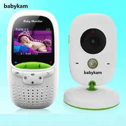 Babykam маленьких Мониторы с камерой няня 2.0 дюймов ЖК-дисплей ИК Ночное видение Температура Мониторы колыбельные 2 way Обсуждение Детские аудио