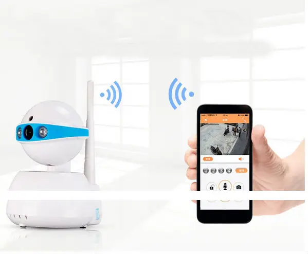 

SmartYIBA Camera IP 720P Motion Detection Camera WIFI Night Vision Two-Way Audio APP Remote IOS Android Security Camera 360 View