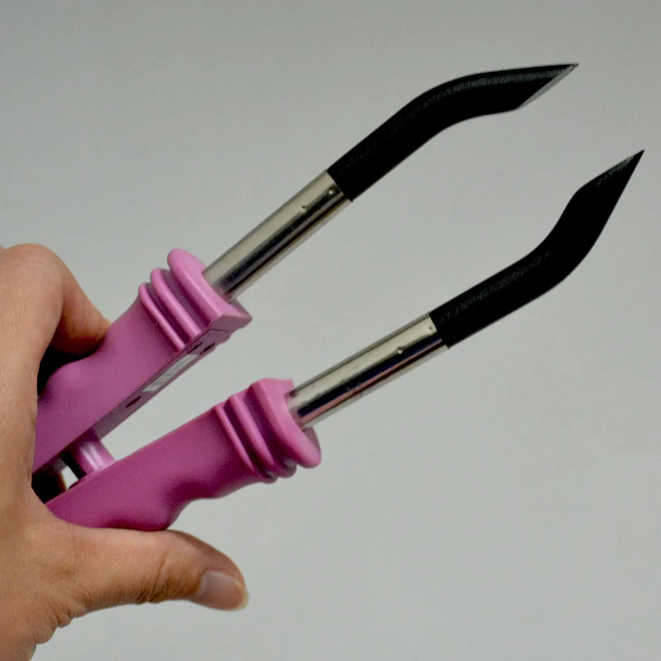 Fusion Connector Iron 220V EU Plug Fusion Iron Heat Wand Connector FOR Keratin Bonded Human Hair Extensions