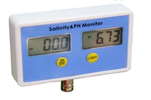 2 IN 1 Aquarium pH Salinity Water Monitor meter font b tester b font salt Salinometer