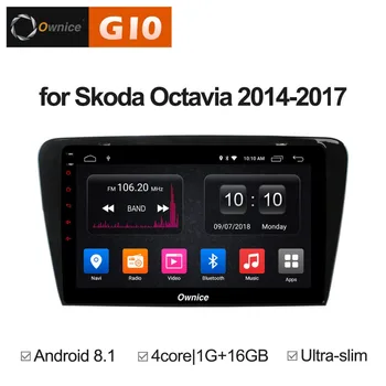 

Quad 4Core 2GB RAM+16GB ROM Android 8.1 Car DVD Player for Volkswagen VW Skoda Octavia 2014-2017 Radio Stereo GPS Navi BT WIFI