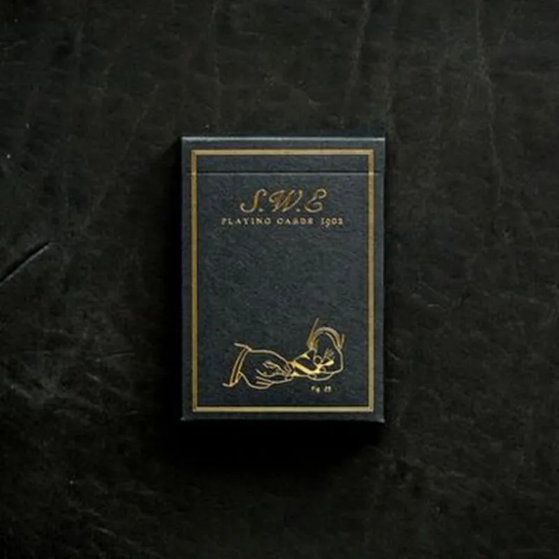 

SWE BLACK Limited Poker By Ellusionist New Sealed Magic Playing Cards 1 PCS Magia Deck