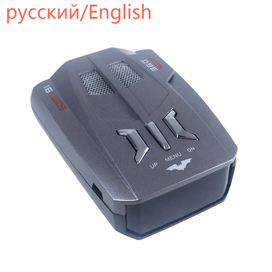 V9 автомобильный антирадар 16 полосный Русский/Английский светодиодный радар