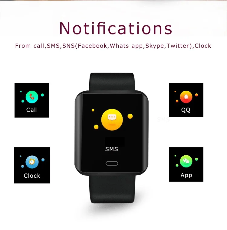 Bluetooth Smart Watch Men Sports Color Screen Waterproof Heart Rate Stainless Steel Digital Smart Watch Women relogio reloj 2019 (10)