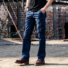 Весенняя мода размера плюс, камуфляжные брюки карго для мужчин, повседневные мужские штаны с карманами, мужские длинные штаны, мотоциклетные новые 1043