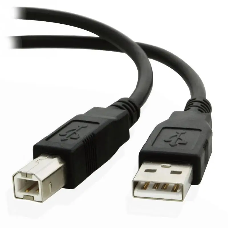 3/1,5 м USB 2,0 A к B Мужской адаптер кабель для передачи данных для Epsons CanonS SharpS HPS принтер сканер удлинитель провод шнур