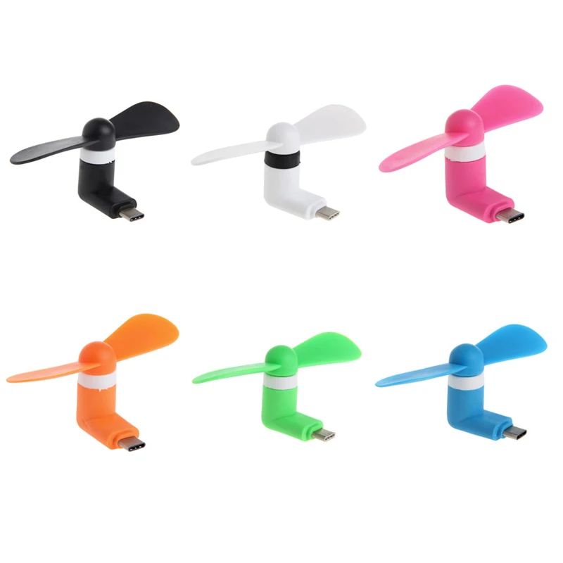 

Fashionable USB Type C Port Mini Electric Phone Fan Cooling For OnePlus 2 3 Google Pixel XL