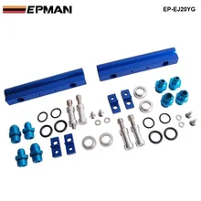 Для SUBARU WRX STI EJ20 EJ20T STI алюминиевая заготовка Верхняя подача инжектор Топливная рампа турбо комплект синий Высокое качество EP-EJ20YG