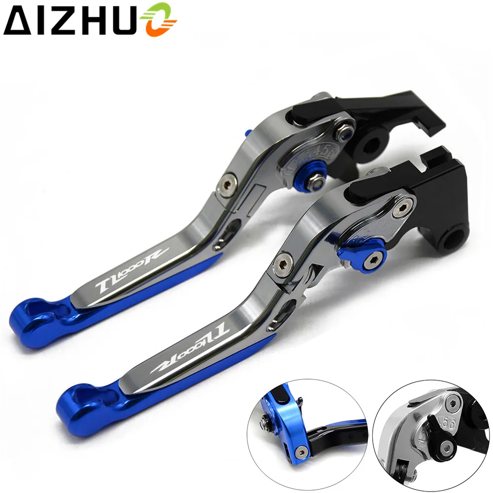 

For Suzuki TL1000R 1998 1999 2000-2003 Motorcycle Clutch Brake Lever CNC Aluminum Extendable Adjustable Levers With TL1000R