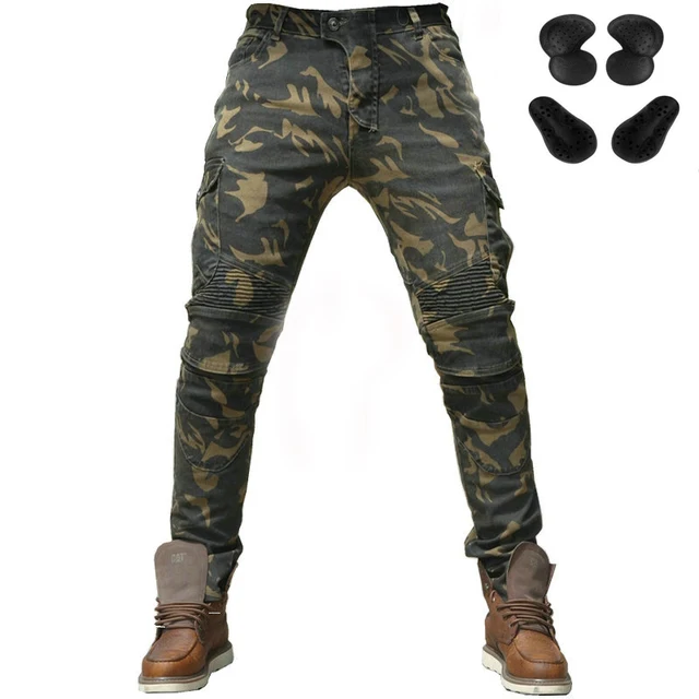 2019 Motorcycle UBS06 Camouflage Jeans 