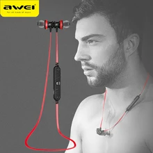 AWEI A980BL Audifonos Stereo Headset Neckband Correr Deporte Auricular Con Micrófono Auriculares Fone De Ouvido Para Samsung iPhone Sony