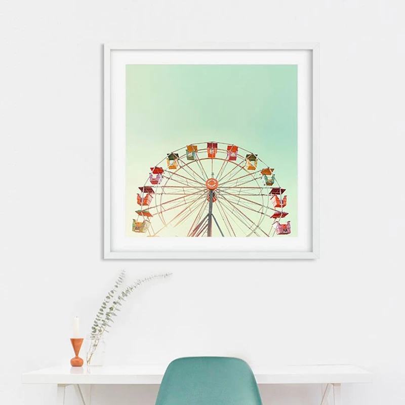 Ferris wheel Canvas Art Painting Home Decor