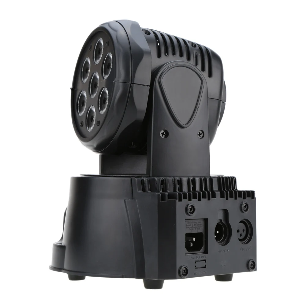Диско-светильник DMX RGBW светодиодный сценический светильник движущийся головной Луч вечерние светильник s DMX-512 светодиодный Dj Рождественский звук активный светодиодный Par DJ светильник