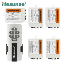 Y-F211B1N5 315 мГц 5Ch Wireless Light Switch 220 В 110 В Цифровой Пульт Дистанционного Управления Переключатель 5 Номеров Одновременно обучение Код