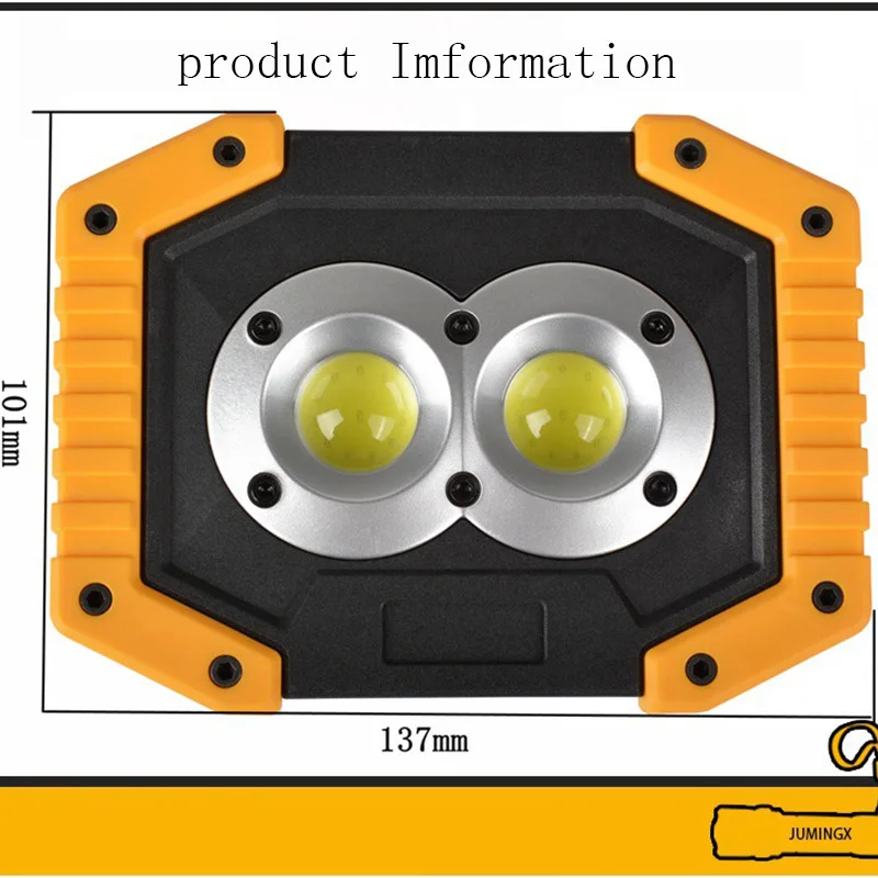 3 режима портативный COB огни LED-вспышка USB с возможностью зарядки высокое мощность кемпинг фонари AA/18650 фонарик Для Рыбалка (без батарея)