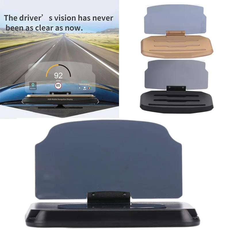  Handy Auto Halter Windschutz Projektor Auto Auto HUD Head Up Display Navigation GPS Handy Halterung