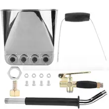 Распылитель 4 отверстия стены цемента раствора Лопата Копер Воздушный Распылитель пистолет инструмент спрей краска