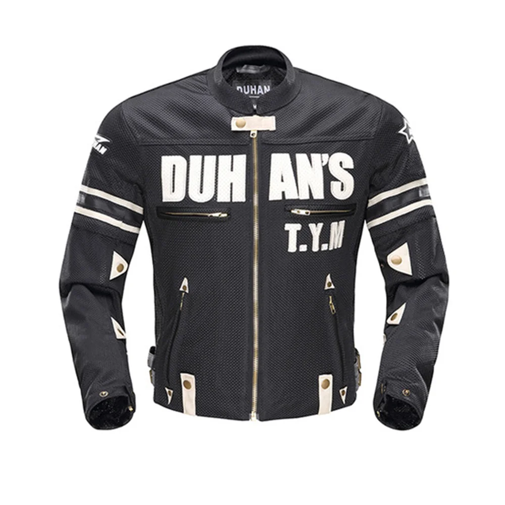 

DUHAN Motorcycle Jackets Motorbike Summer Body Armor Riding Off-Road Racing Sports Autumn Jackets Clothing With Five Protector