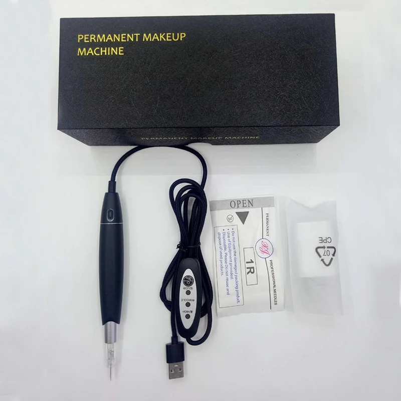 Профессиональная микроблейдинг машина цифровая Перманентная машина для макияжа ручка для бровей губ подводка для глаз татуировки пистолет аксессуары поставки