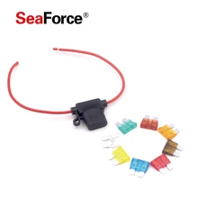 2 ШТ. Высокая Термостойкость Резиновый Водонепроницаемый Черный Среднего Держатель Предохранителя ATO Средний Предохранитель, Точно Автомобильный Блок Предохранителей