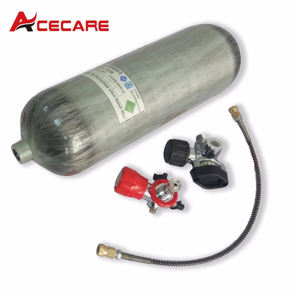 

[Acecare]Promotional event 4500Psi 300 Bar 9L DOT certification for airsoft gun and for Air breathing apparatus with vavle an