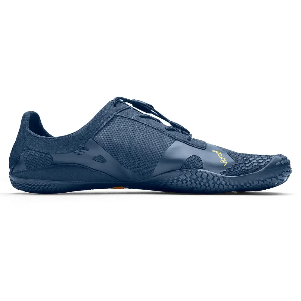 Vibram Fivefinger KSO EVO XS TREK, мужские сетчатые кроссовки, пять пальцев, быстрая шнуровка, Нескользящие, для дома, фитнеса, Плайя, резиновая обувь