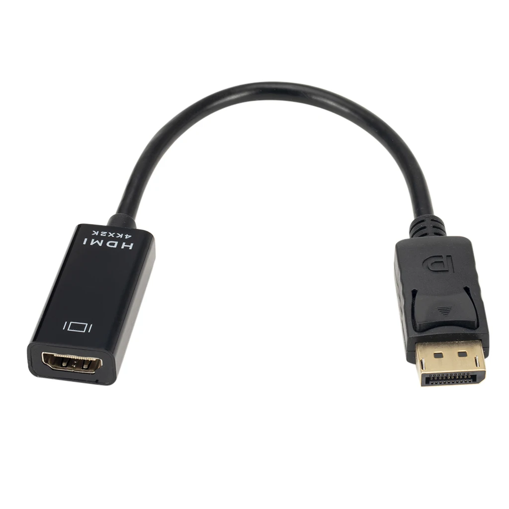 DP к HDMI адаптер дисплея Порт мужчин и женщин HDMI кабель конвертер адаптер для проектор дисплей ноутбука ТВ 4K* 2K 1080P - Цвет: 4K