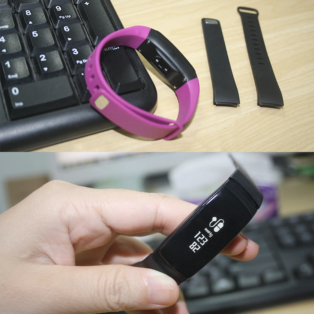Браслет Смарт наручные Bluetooth ZB78 часы крови Давление сердечного ритма Smartband SMS