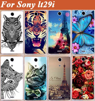 

Phone Case For Sony Xperia TX Lt29i High Quality Hard Plastic Case For Sony LT29I case Painting Back Cover DIY Available