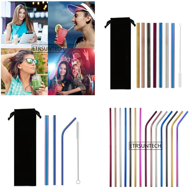 100set-lot-Eco-Friendly-Reusable-Straw-304-Stainless-Steel-Straw-Metal-Smoothies-Drinking-Straws-Set-with.jpg_640x640