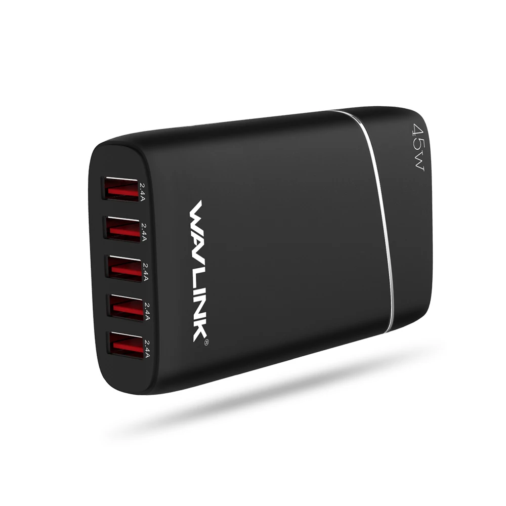 Wavlink 5 портов настольный адаптер зарядного устройства станция USB зарядное