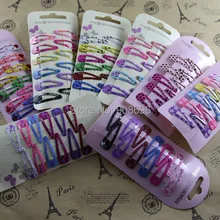 500 шт. смеси ребенка BB малыша Заколки для волос Луки заколки дети шпилька смешать цвета и смешать типа