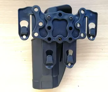 

Tactical Right Hand Gun Case Waist Paddle Belt Loop Pistol Holster and Molle Adapter for Beretta M9 M92