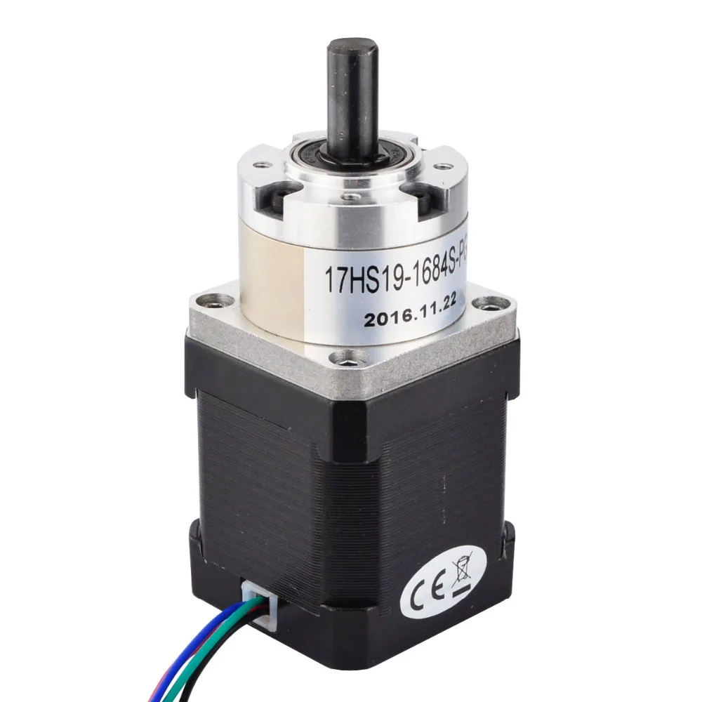 Online Nema 17 Motor paso a paso engranado 1,8 grados Bipolar L = 48mm w engranaje Ratio 51 de reducción Planetaria de la caja de cambios nema 17 DE