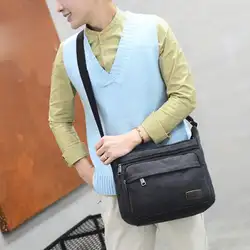 Повседневное для мужчин сумка холст большой ёмкость дорожная одежда высшего качества сумки через плечо для