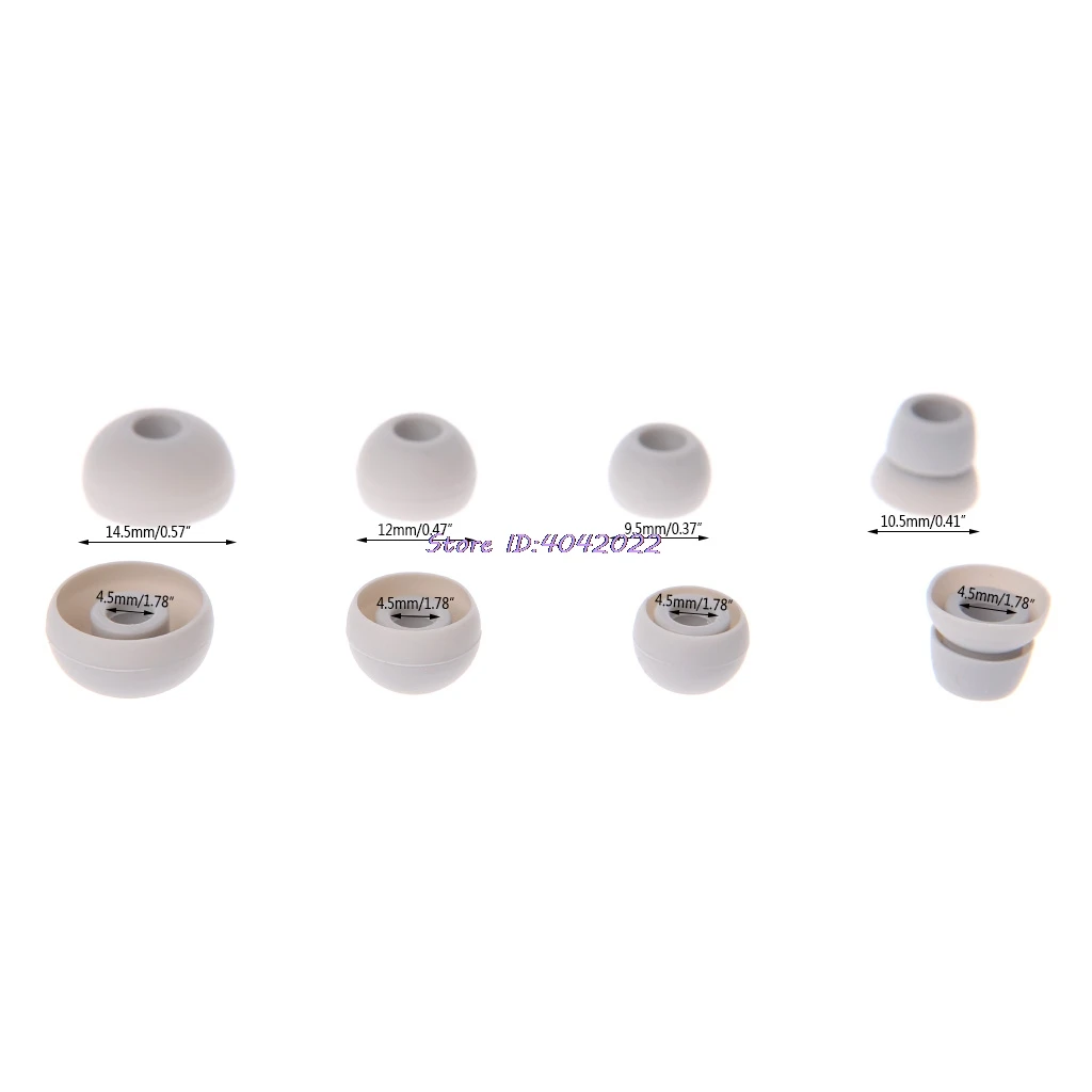 4 пары силиконовые накладки для наушников заменить для Beats Powerbeats ...