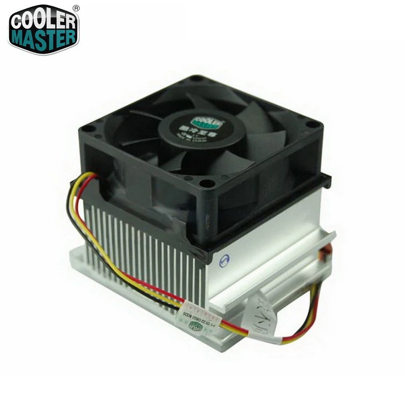 

Cooler Master DI4-7HD2D-0L A73 Socket 478 CPU Cooler Radiator 70mm Quiet Fan Old desktop cooling fan