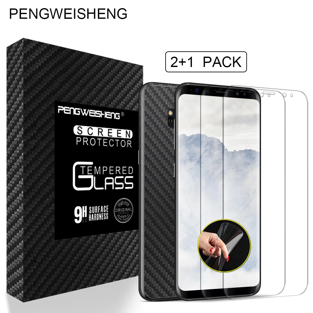 2+1 Full Cover 3D Curved PET For Samsung Galaxy S9 S8 Plus Screen Protector For Samsung Note 8 S7 Edge Protective