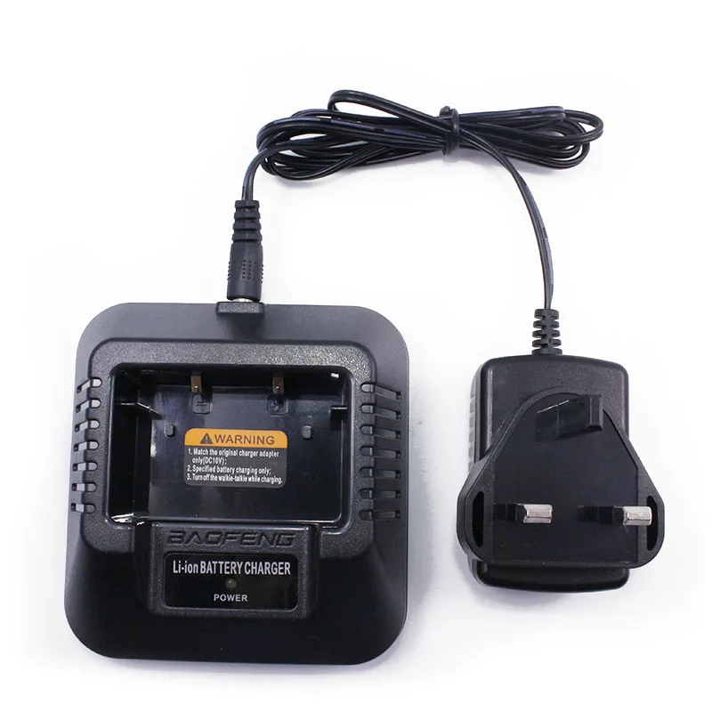 Baofeng UV-5R EU/US/UK/AU/USB/Автомобильное зарядное устройство для Baofeng UV-5R DM-5R Plus Walkie Talkie UV 5R Ham Radio UV5R двухстороннее радио - Цвет: UK Charger