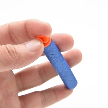 

50pcs/lot Navy Blue Toy Gun Refill Darts Sniper Bullet Blaster With Soft Sucker For Kids Adults Toys