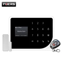 S5 беспроводной русский/испанский/Английский Голландский охранной сигнализации дома Системы приложение Управление сигнализации GSM 850/900/1800/1900 МГц