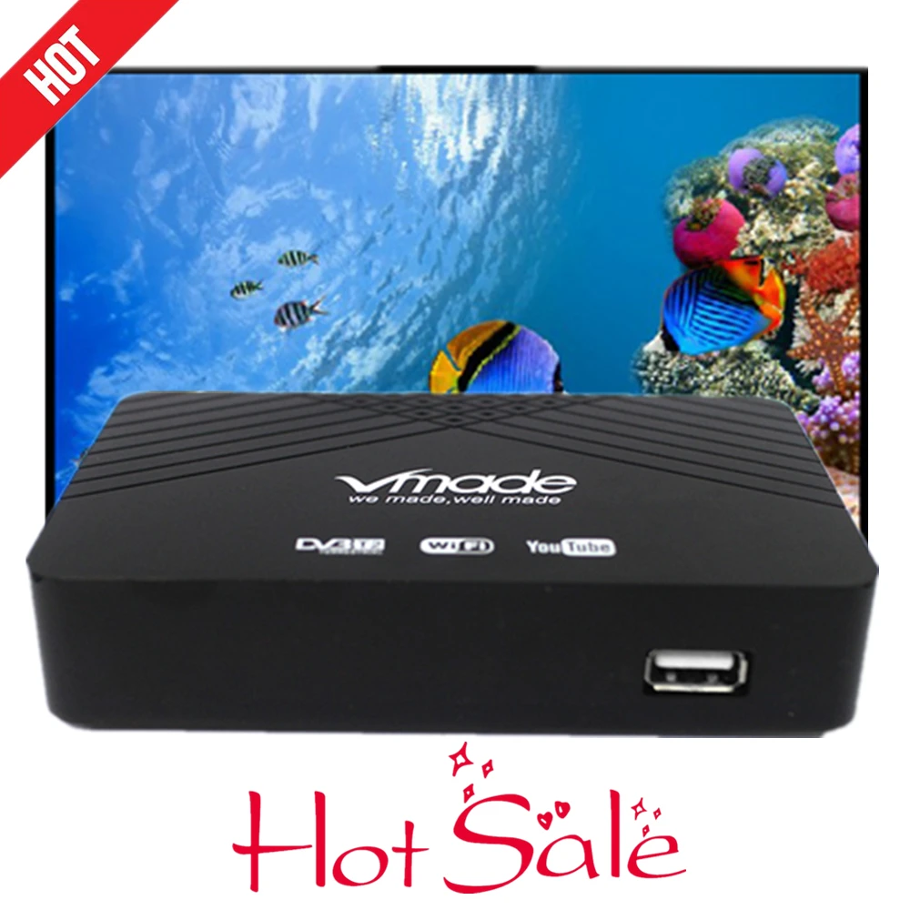 

Russian box TV Tuner DVB T2 TV Box HTMI HD 1080P DVB T2 Tuner Terrestrial receiver decader Youtube IP TV WIFI PVR set top boxes