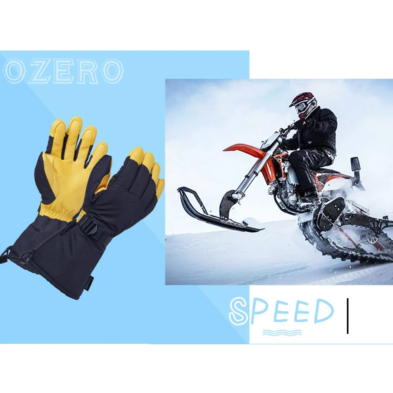 OZERO Winter Warm Gloves Men's Work Driver Windproof Waterproof Security Protection Wear Safety Working For Men's Woman Gloves OZERO Winter Warm Gloves Men's Work Driver Windproof Waterproof Security Protection Wear Safety Working For Men's Woman Gloves
