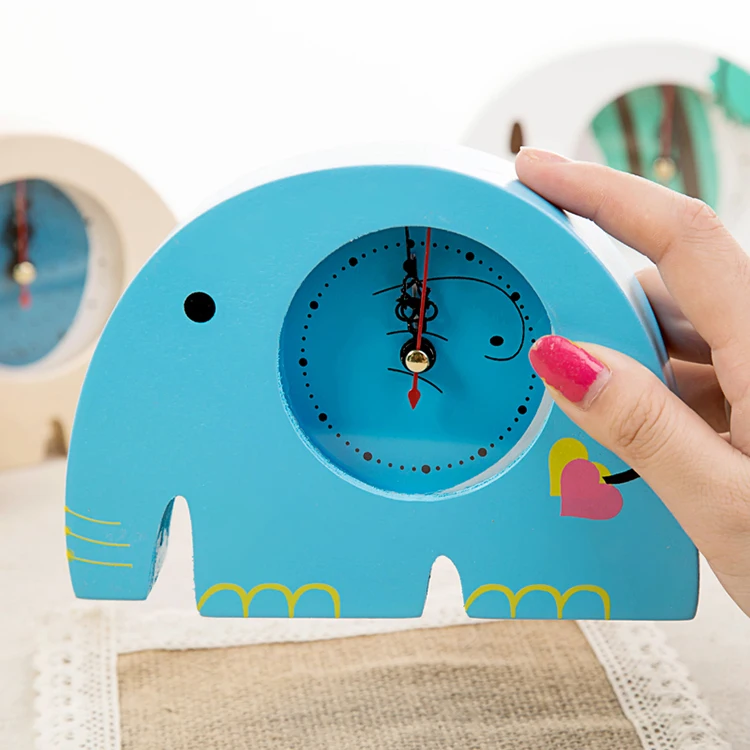 Elephant alarm clock cartoon personality small alarm clock elephant