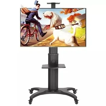 

NB AVF1500-50-1P Aluminum Alloy 32~65 inch Moveable TV Trolley Flat Panel LED LCD Plasma TV Cart with AV shelf and Camera Holder