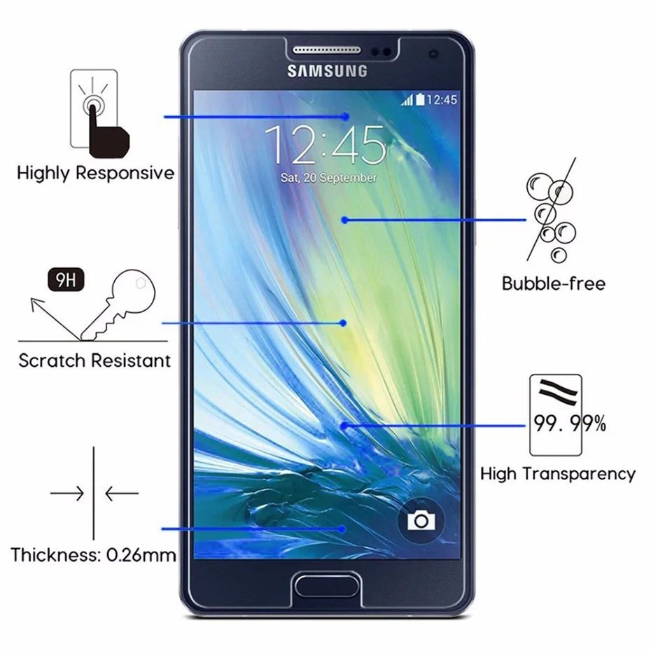 CAPAME Glass For Samsung Galaxy J5 2016 J6 2018 J4 Plus J8 J2 Prime Pro Screen Protector Protective Glass On For Samsung J5 2017 (2)