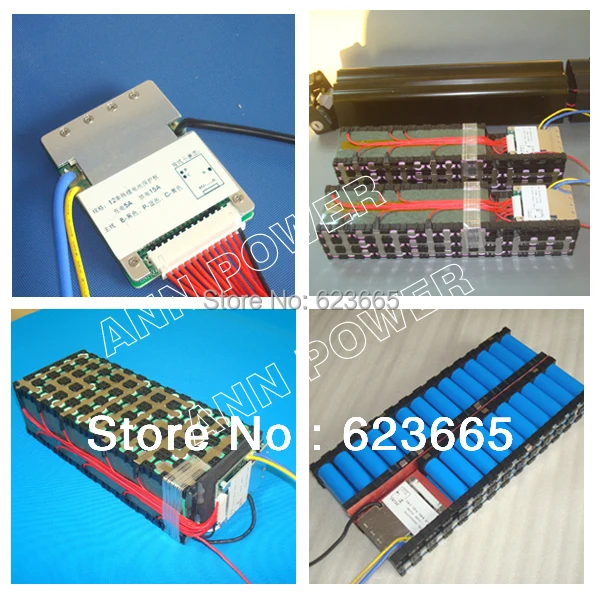 Аккумулятор lifepo4 BMS 12 с 36 В 15 А для электрического велосипеда 36В 8А 10А 12А 15а LiFePO4