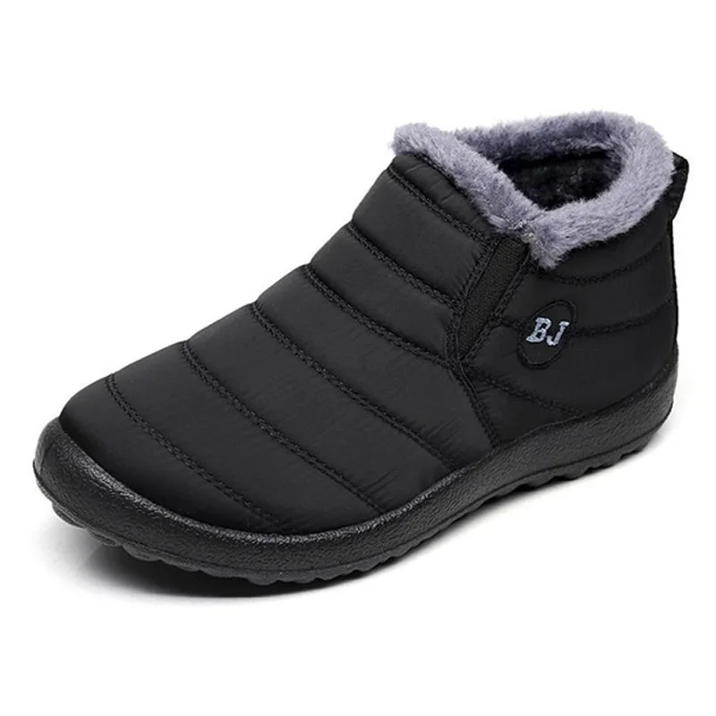US $13.54 Ceyaneao2018 New Women Winter Snow Shoes Snow Boots Warm Plush Antiskid Bottom Thermal Waterproof Women Ski Boots E761