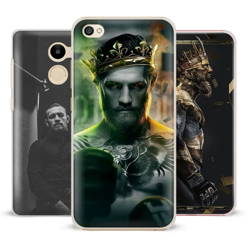 

Conor Mcgregor Coque Phone Case Shell Cover For Xiaomi Redmi Note 4 4X 5A 6 6A PRO Mi 8 5 5S PLUS Max A1 Note 2 3
